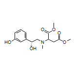Dimethyl N-[(R)-2-Hydroxy-2-(3-hydroxyphenyl)ethyl]-N-methyl-DL-aspartate