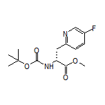 Methyl (R)-2-(Boc-amino)-3-(5-fluoropyridin-2-yl)propanoate