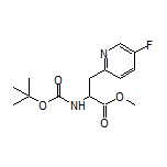 Methyl 2-(Boc-amino)-3-(5-fluoropyridin-2-yl)propanoate
