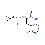 (R)-2-(Boc-amino)-3-(2-methylpyridin-3-yl)propanoic Acid
