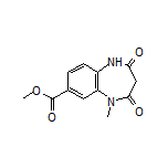 Methyl 5-Methyl-2,4-dioxo-2,3,4,5-tetrahydro-1H-benzo[b][1,4]diazepine-7-carboxylate