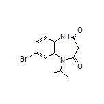 8-Bromo-1-isopropyl-1H-benzo[b][1,4]diazepine-2,4(3H,5H)-dione