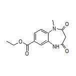 Ethyl 1-Methyl-2,4-dioxo-2,3,4,5-tetrahydro-1H-benzo[b][1,4]diazepine-7-carboxylate