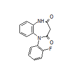 1-(2-Fluorophenyl)-1H-benzo[b][1,4]diazepine-2,4(3H,5H)-dione
