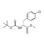 Methyl (R)-2-(Boc-amino)-3-(4-chlorophenyl)propanoate