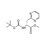 Methyl (R)-2-(Boc-amino)-3-(2-pyrimidinyl)propanoate