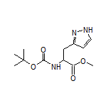 Methyl 2-(Boc-amino)-3-(3-pyrazolyl)propanoate