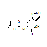 (R)-2-(Boc-amino)-3-(3-pyrazolyl)propanoic Acid