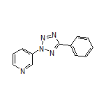 3-(5-Phenyl-2H-tetrazol-2-yl)pyridine