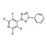 2,3,5,6-Tetrafluoro-4-(5-phenyl-2H-tetrazol-2-yl)pyridine