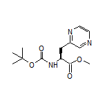 Methyl (S)-2-(Boc-amino)-3-(2-pyrazinyl)propanoate