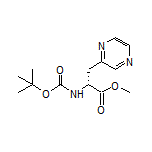 Methyl (R)-2-(Boc-amino)-3-(2-pyrazinyl)propanoate