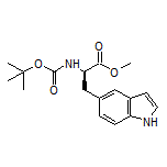 Methyl (R)-2-(Boc-amino)-3-(5-indolyl)propanoate