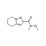 N-Methoxy-N-methyl-4,5,6,7-tetrahydropyrazolo[1,5-a]pyridine-2-carboxamide