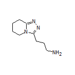 3-(5,6,7,8-Tetrahydro-[1,2,4]triazolo[4,3-a]pyridin-3-yl)propan-1-amine