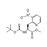 Methyl (S)-2-(Boc-amino)-3-(3-nitropyridin-2-yl)propanoate