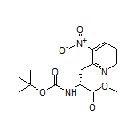 Methyl (R)-2-(Boc-amino)-3-(3-nitropyridin-2-yl)propanoate