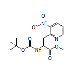 Methyl 2-(Boc-amino)-3-(3-nitropyridin-2-yl)propanoate