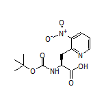 (S)-2-(Boc-amino)-3-(3-nitropyridin-2-yl)propanoic Acid
