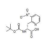 (R)-2-(Boc-amino)-3-(3-nitropyridin-2-yl)propanoic Acid