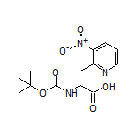 2-(Boc-amino)-3-(3-nitropyridin-2-yl)propanoic Acid