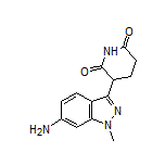 3-(6-Amino-1-methyl-1H-indazol-3-yl)piperidine-2,6-dione