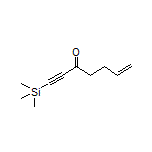 1-(Trimethylsilyl)hept-6-en-1-yn-3-one