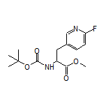 Methyl 2-(Boc-amino)-3-(6-fluoropyridin-3-yl)propanoate