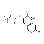 (R)-2-(Boc-amino)-3-(6-fluoropyridin-3-yl)propanoic Acid