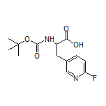 2-(Boc-amino)-3-(6-fluoropyridin-3-yl)propanoic Acid