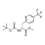 Methyl (R)-2-(Boc-amino)-3-[5-(trifluoromethyl)-2-pyridyl]propanoate