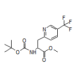 Methyl 2-(Boc-amino)-3-[5-(trifluoromethyl)-2-pyridyl]propanoate