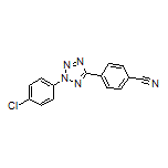 4-[2-(4-Chlorophenyl)-2H-tetrazol-5-yl]benzonitrile
