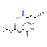 (R)-2-(Boc-amino)-3-(4-cyano-2-nitrophenyl)propanoic Acid