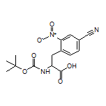 2-(Boc-amino)-3-(4-cyano-2-nitrophenyl)propanoic Acid