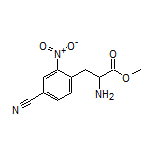 Methyl 2-Amino-3-(4-cyano-2-nitrophenyl)propanoate