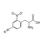 2-Amino-3-(4-cyano-2-nitrophenyl)propanoic Acid