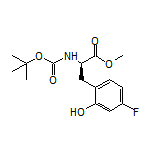 Methyl (R)-2-(Boc-amino)-3-(4-fluoro-2-hydroxyphenyl)propanoate