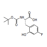 (S)-2-(Boc-amino)-3-(4-fluoro-2-hydroxyphenyl)propanoic Acid