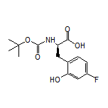(R)-2-(Boc-amino)-3-(4-fluoro-2-hydroxyphenyl)propanoic Acid