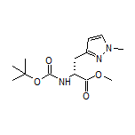 Methyl (R)-2-(Boc-amino)-3-(1-methyl-3-pyrazolyl)propanoate