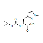 (S)-2-(Boc-amino)-3-(1-methyl-3-pyrazolyl)propanoic Acid