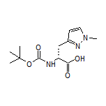 (R)-2-(Boc-amino)-3-(1-methyl-3-pyrazolyl)propanoic Acid