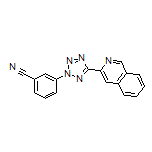 3-[5-(Isoquinolin-3-yl)-2H-tetrazol-2-yl]benzonitrile