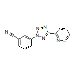 3-[5-(Pyridin-2-yl)-2H-tetrazol-2-yl]benzonitrile
