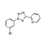 2-[2-(3-Bromophenyl)-2H-tetrazol-5-yl]pyridine