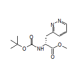 Methyl (R)-2-(Boc-amino)-3-(3-pyridazinyl)propanoate