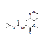 Methyl 2-(Boc-amino)-3-(3-pyridazinyl)propanoate