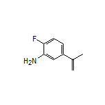 2-Fluoro-5-(prop-1-en-2-yl)aniline