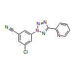3-Chloro-5-[5-(pyridin-2-yl)-2H-tetrazol-2-yl]benzonitrile